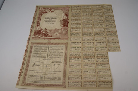 Ville de Paris Emprunt de 170 millions (1904)