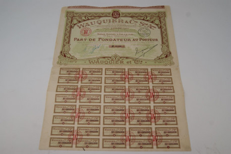 Wauquier & Cie. Société Anonyme