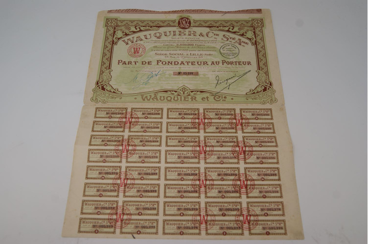 Wauquier & Cie. Société Anonyme