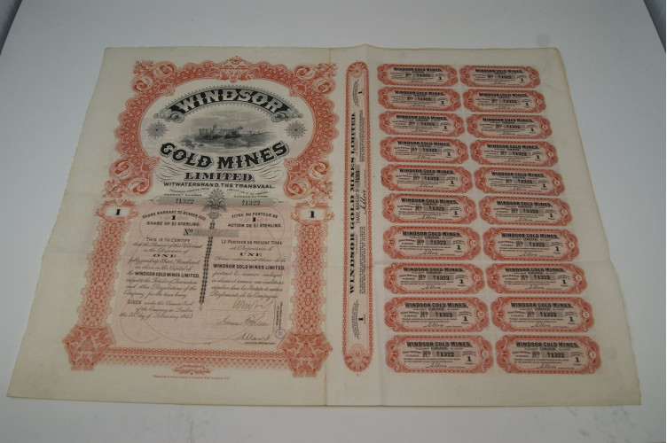 Windsor Gold Mines Limited