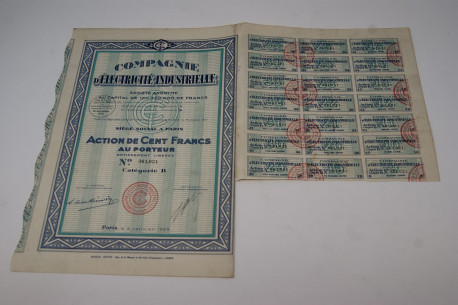 Compagnie d'éléctricité industrielle