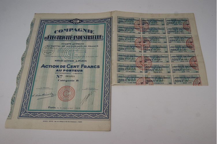 Compagnie d'éléctricité industrielle