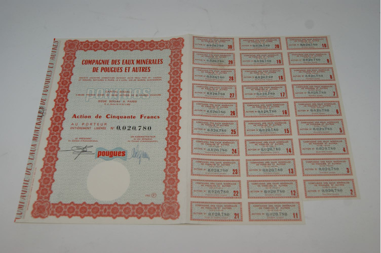 Compagnie des eaux minérales de...