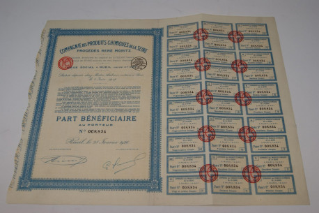 Compagnie des produits chimiques de la Seine Procédés René Moritz