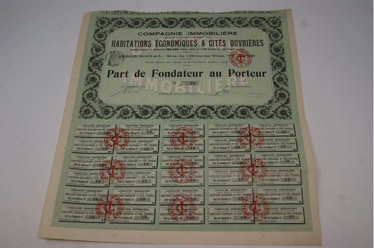 Compagnie immobilière pour la construction à crédit des habitations économiques et cités ouvrières