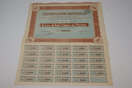 L'éléctrification industrielle