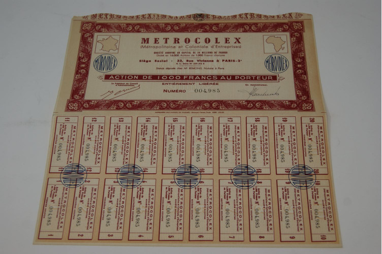 Metrocolex (Métropolitaine et...