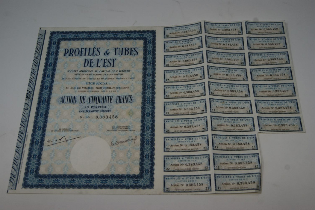 Profilés et tubes de l'est