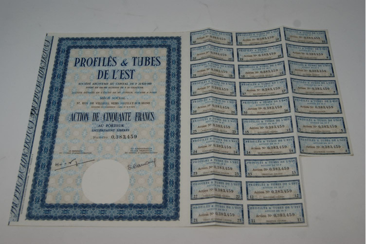 Profilés et tubes de l'est