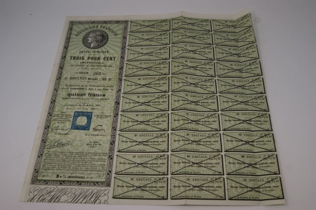 République Française Dette Publique 3%