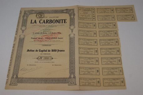 Société anonyme La Carbonite