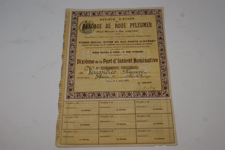Société d'étude du bandage de roue Pfleumer