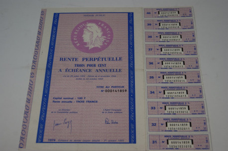 Trésor Public République Française