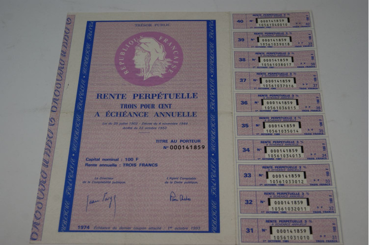 Trésor Public République Française