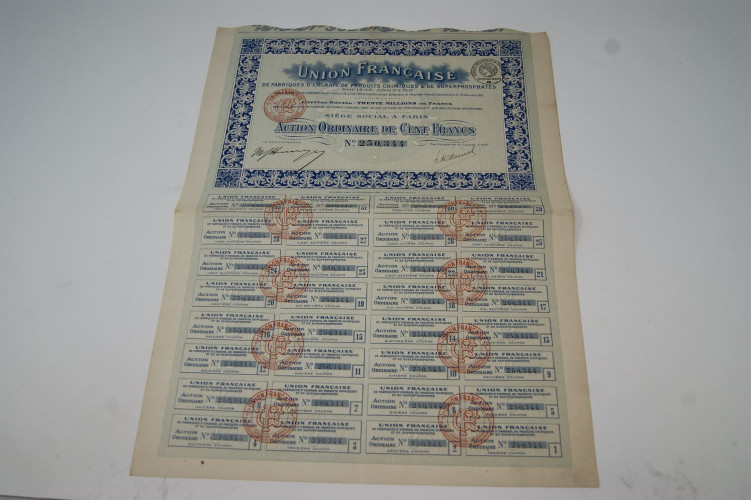 Union française de fabrique d'engrais de produits chimiques et de superphosphates