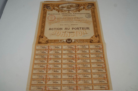 Bordeaux méthode champenoise Johnston