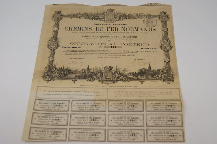 Compagnie anonyme des chemins de fer normand