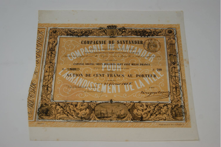 Compagnie de Santander (Espagne) pour...