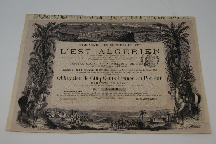 Compagnie des chemins de fer de l'Est Algérien