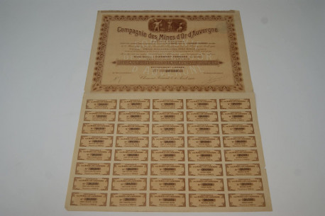 Compagnie des mines d'Or d'Auvergne