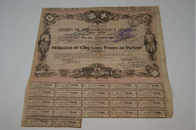 Compagnie du chemin de fer d'Orléans à Chalons