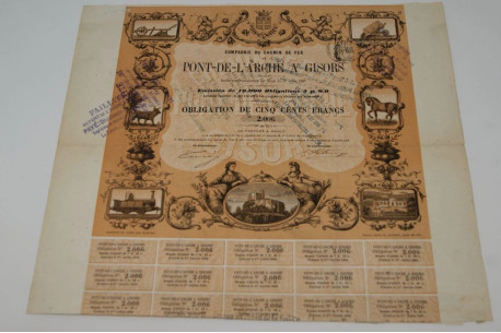 Compagnie du chemins de fer de Pont-de-L'Arche à Gisors