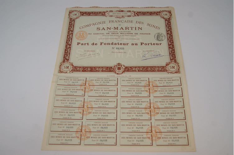 Compagnie française des Mines de San-Martin