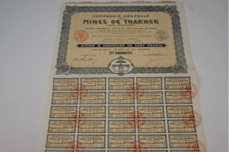 Compagnie générale des mines de Thakhek