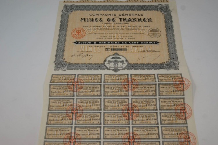 Compagnie générale des mines de Thakhek