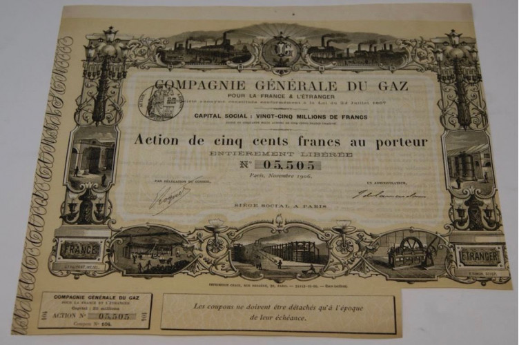 Compagnie générale du gaz pour la France et l'étranger