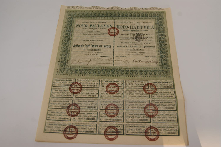 Compagnie houillère et métallutgique...