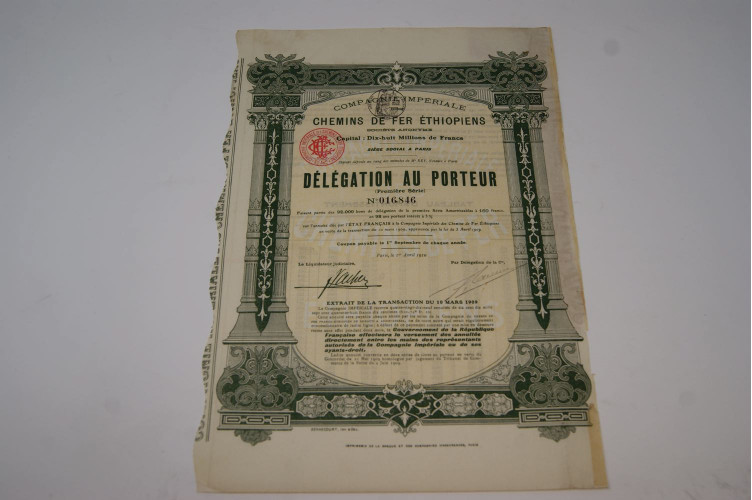 Compagnie Impériale des chemins de fer éthiopiens