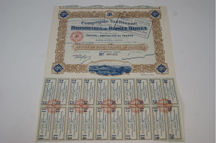 Compagnie tunisienne des phosphates du Djebel Mdilla