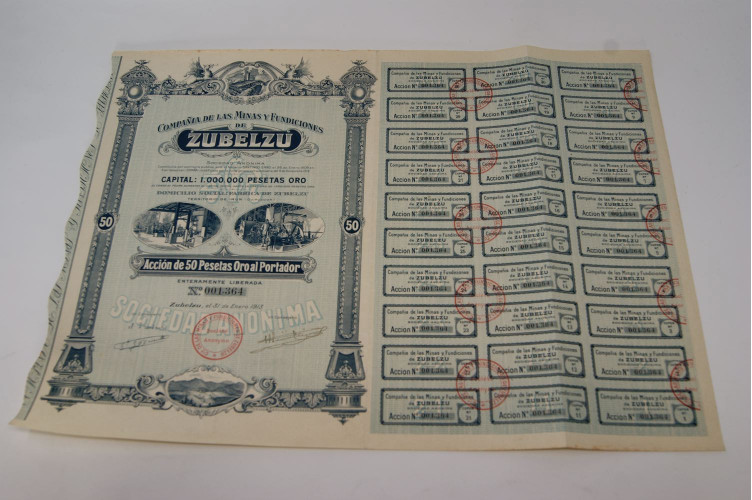 Compañia de las minas y fundiciones de Zubelzu