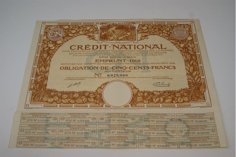 Credit national pour faciliter la...