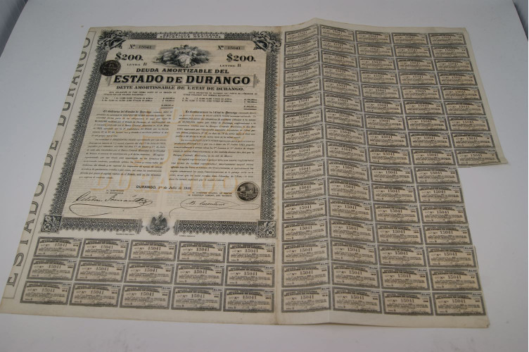 Dette amortissable de l'Etat de Durango