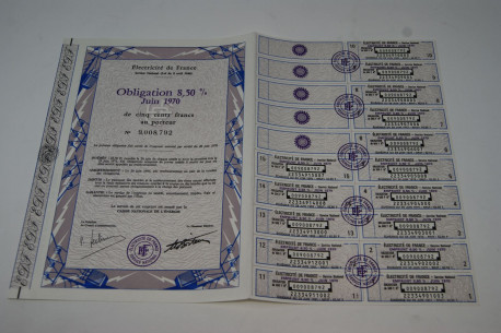 Electricité de France Obligation