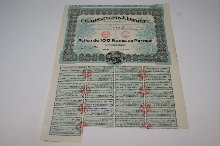 Etablissements A. Lecomte Compagnie...
