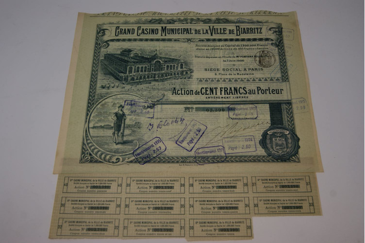 Grand Casino Municipal de ville de Biarritz