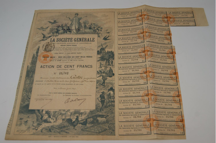 La Société Générale des assurances agricoles et industrielles