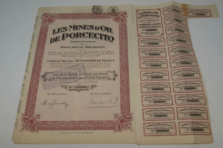 Les mines d'or de Porcecito