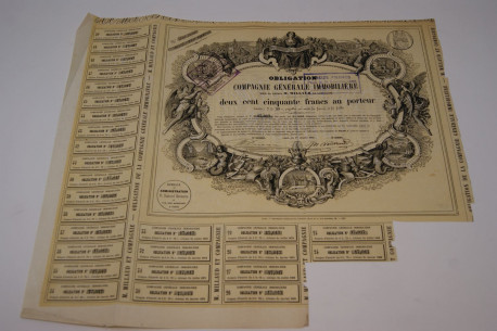 Obligation de la Compagnie générale immobilière