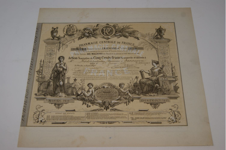 Pharmacie centrale de France