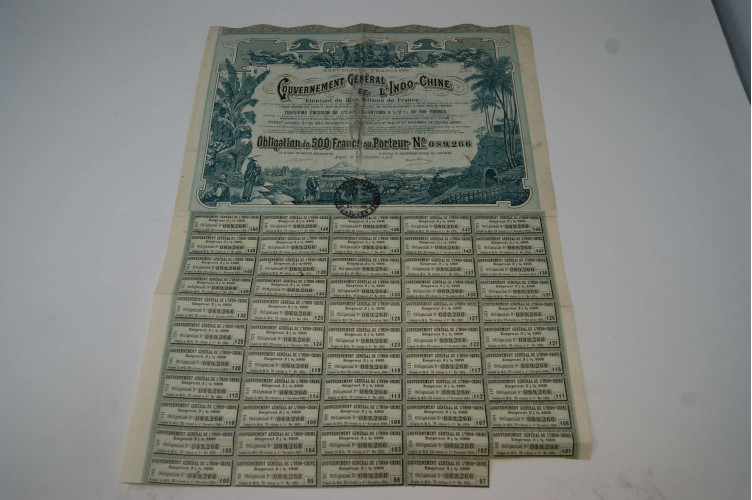 République Française Gouvernement général de l'Indo-Chine