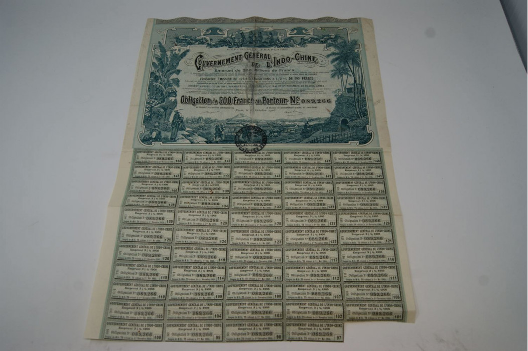 République Française Gouvernement général de l'Indo-Chine