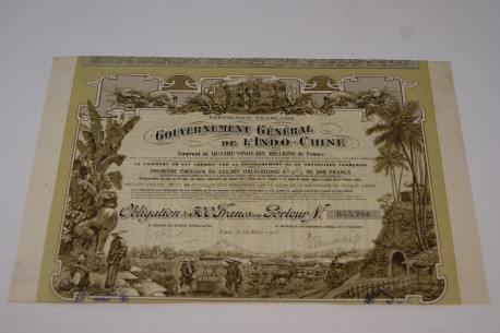 République Française Gouvernement général de l'Indo-Chine