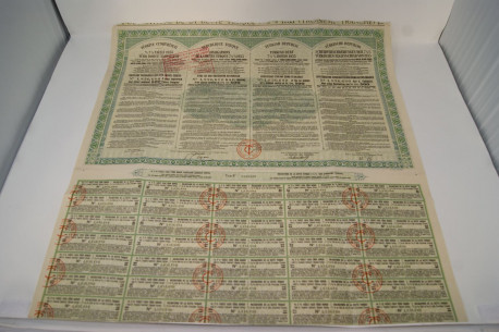 République Turque Obligation de la dette turque 7 1/2 % 1933