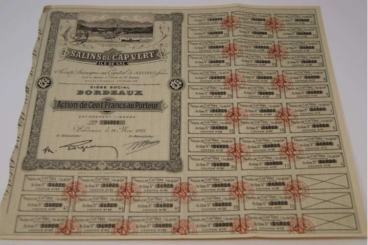 Salins du Cap Vert Ile de Sal