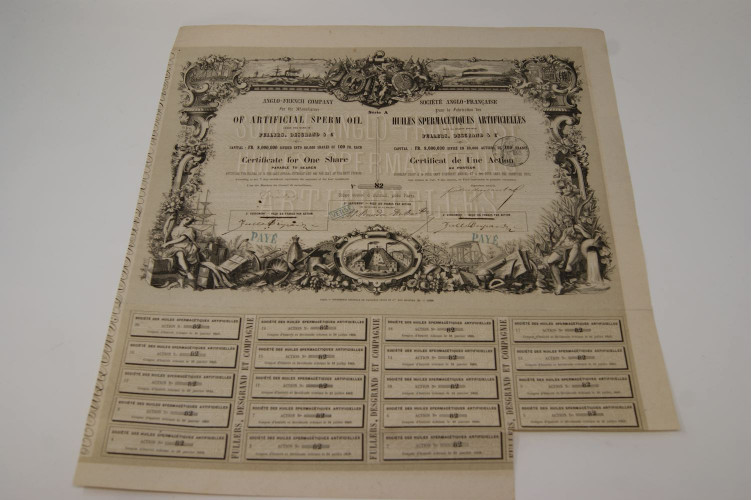 Société anglo-française pour la fabrication des huiles spermacétiques artificielles