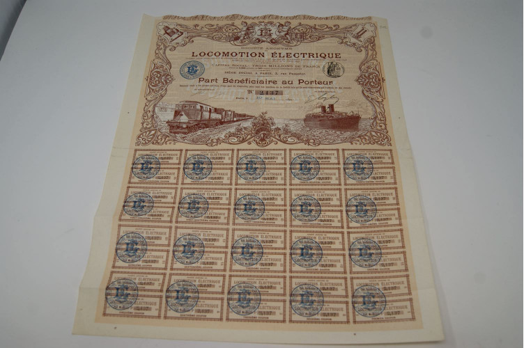 Société anonyme de locomotive éléctrique